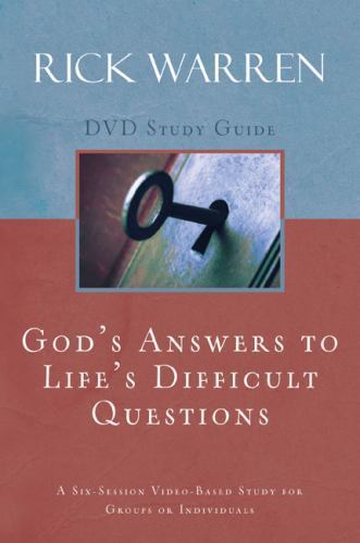 God&rsquo;s Answers to Life&rsquo;s Difficult Questions Bible Study Guide, Warren, Rick, Boo
