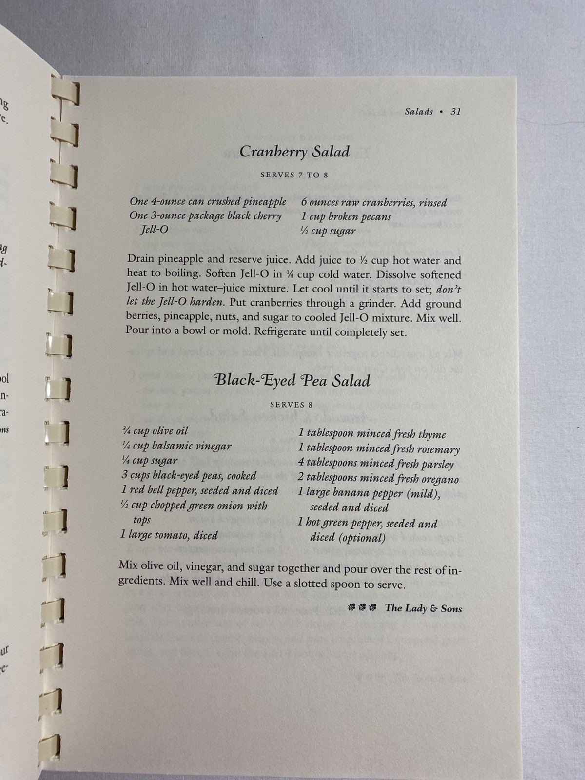The Lady & Sons Savannah Country Cookbook Paula H Deen 175 Pages