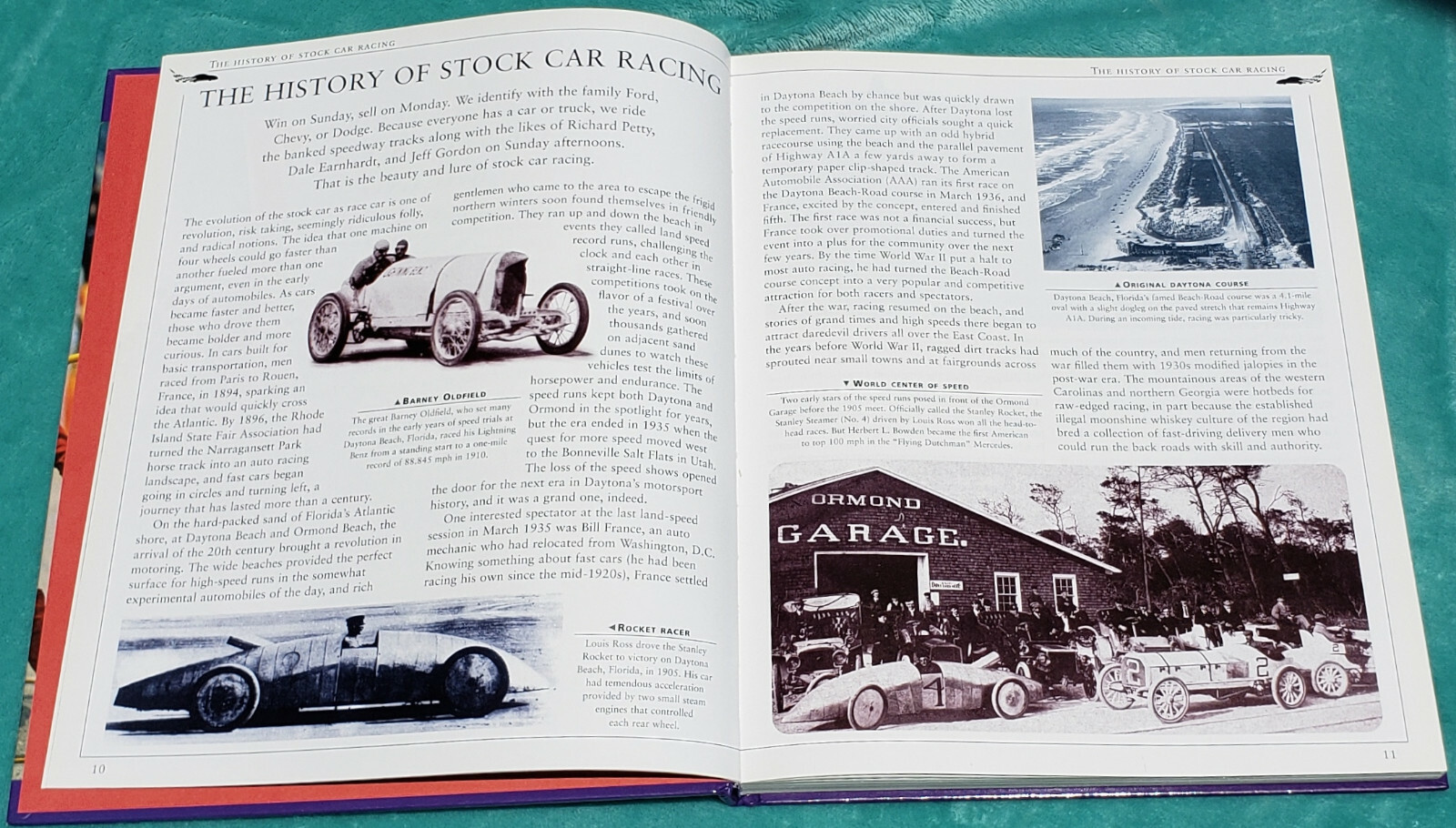 Ultimate Stock Car 2000 Hardcover By Bill Center 190 Pages Of Stock Car History