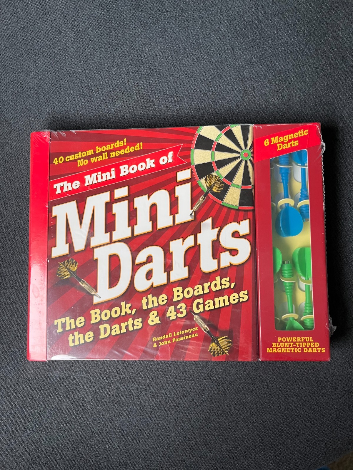 NEW Mini Book of Mini Darts, The by Randall Lotowycz Book