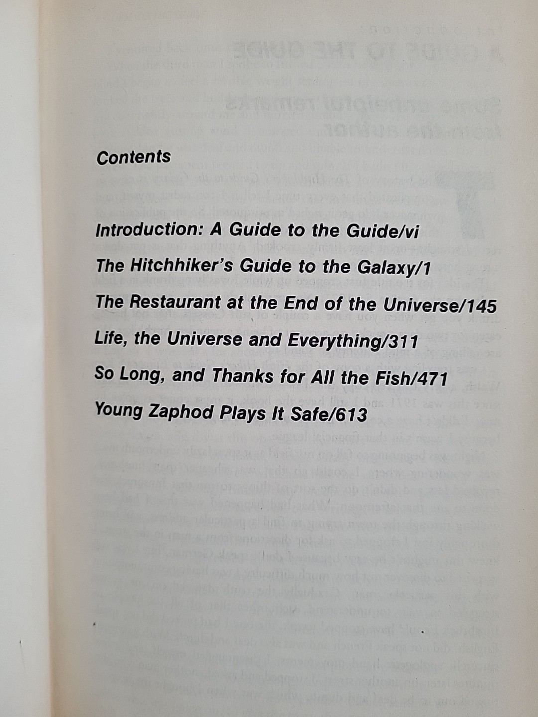 The More Than Complete Hitchhiker&rsquo;s Guide Douglas Adams 1987 Leather bonding