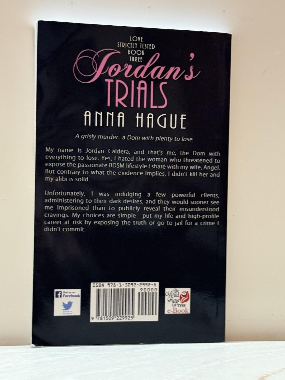Jordan&rsquo;s Trials (Love Strictly Tested) by Hague, Anna [Paperback, 220 pages]