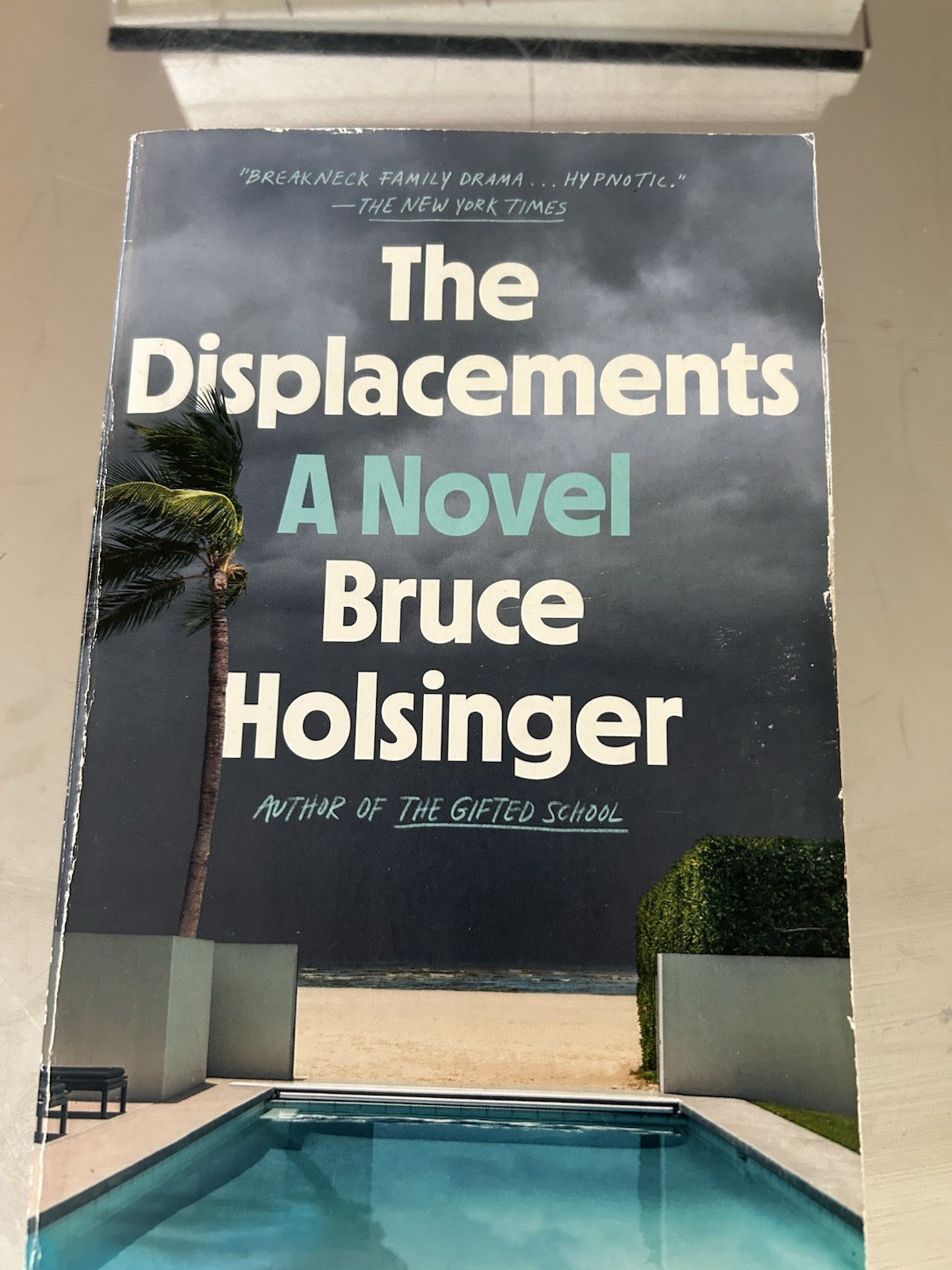 The Displacements by Bruce Holsinger Paperback Fiction Novel English