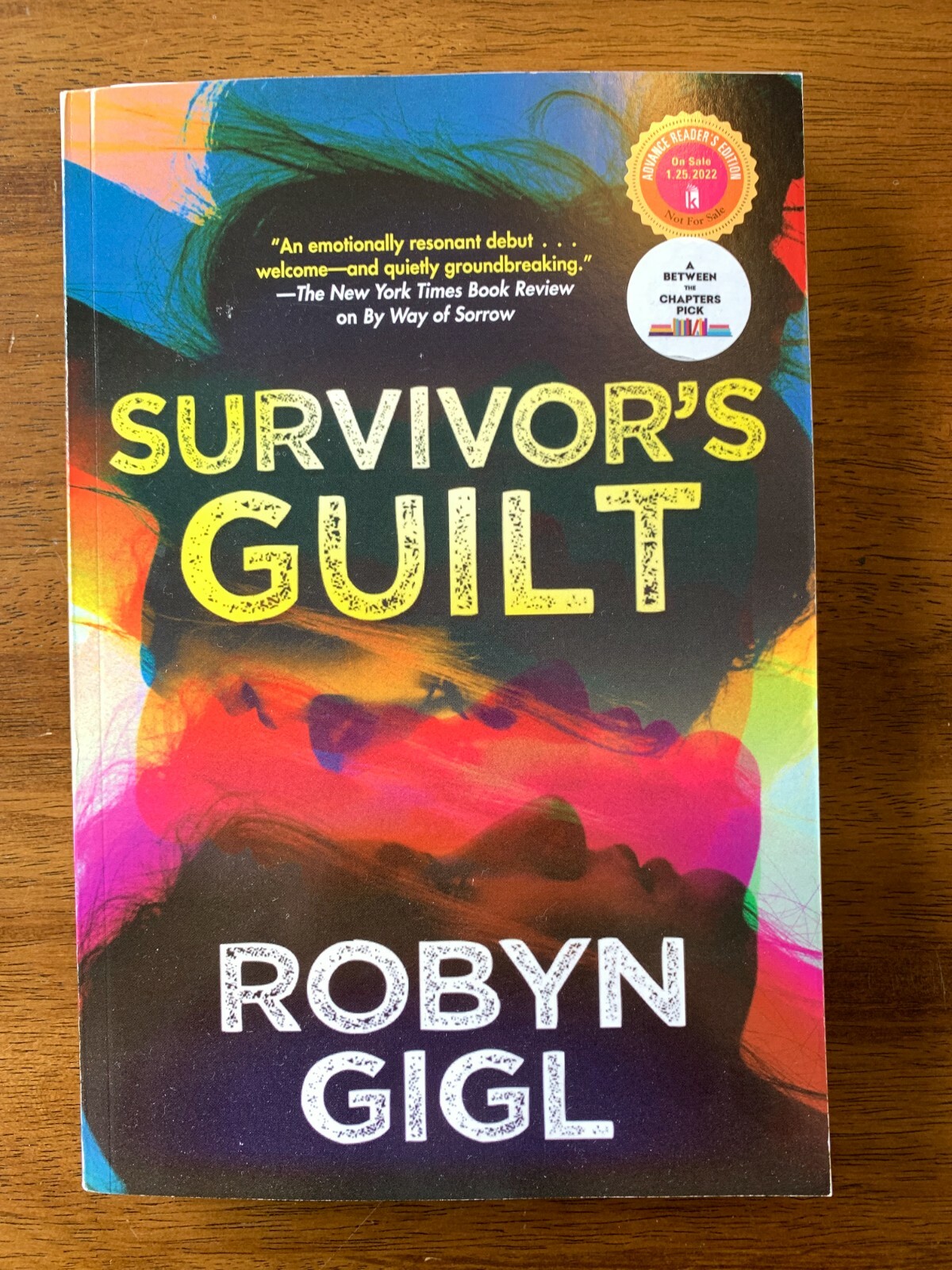 Robyn Gigl Survivor&rsquo;s Guilt NEW 1st Ed/1st Prt ARC/Proof Paperback 01/25/2022