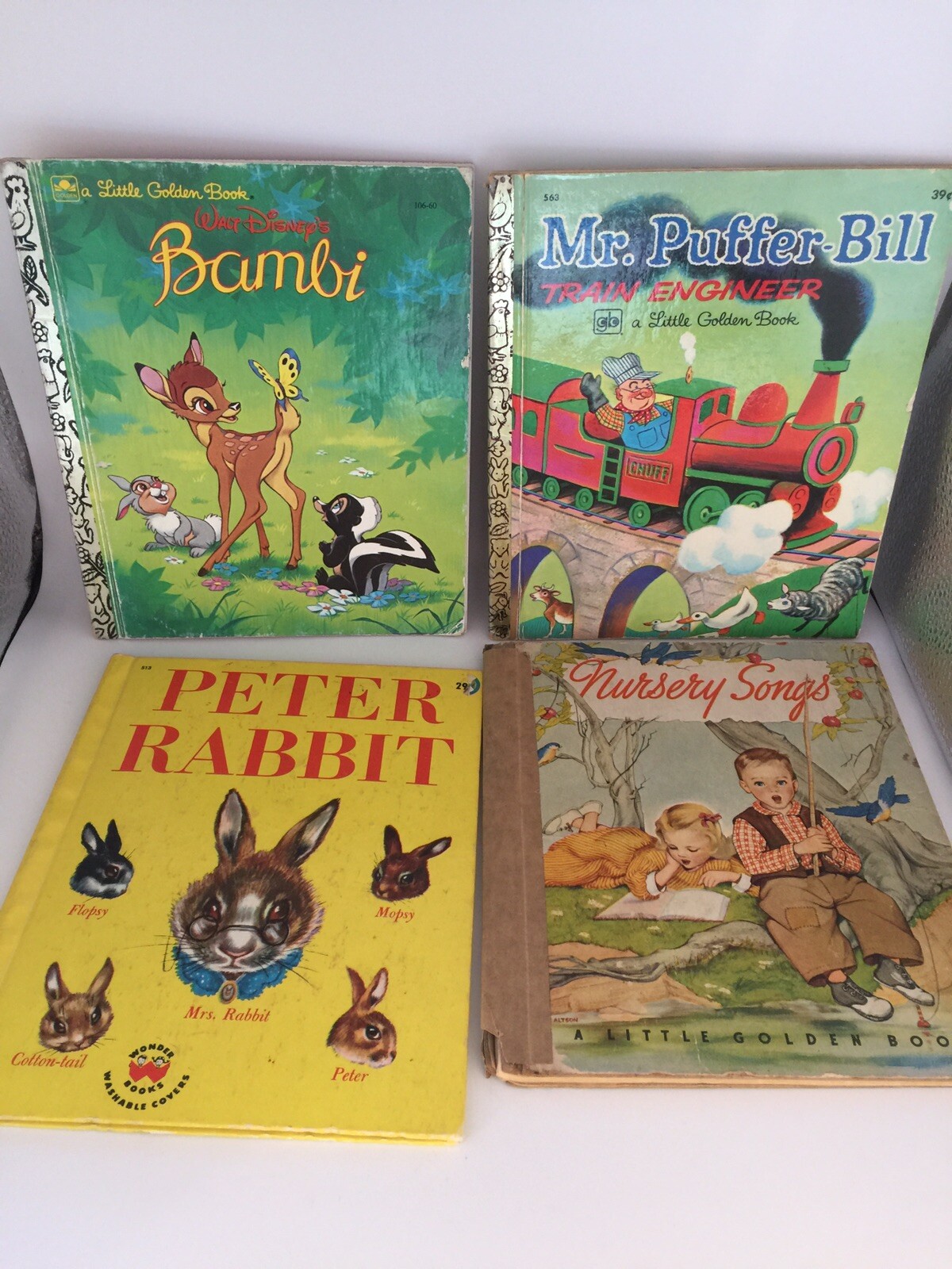 Children&rsquo;s Book Lot of 4 From 1940&rsquo;s-1980&rsquo;s collection