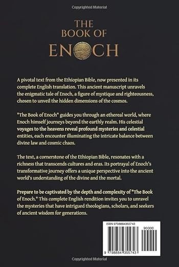 The Book of Enoch Unlocking Biblical Mysteries & Lost Texts HARDCOVER ⭐️⭐️⭐️⭐️⭐️