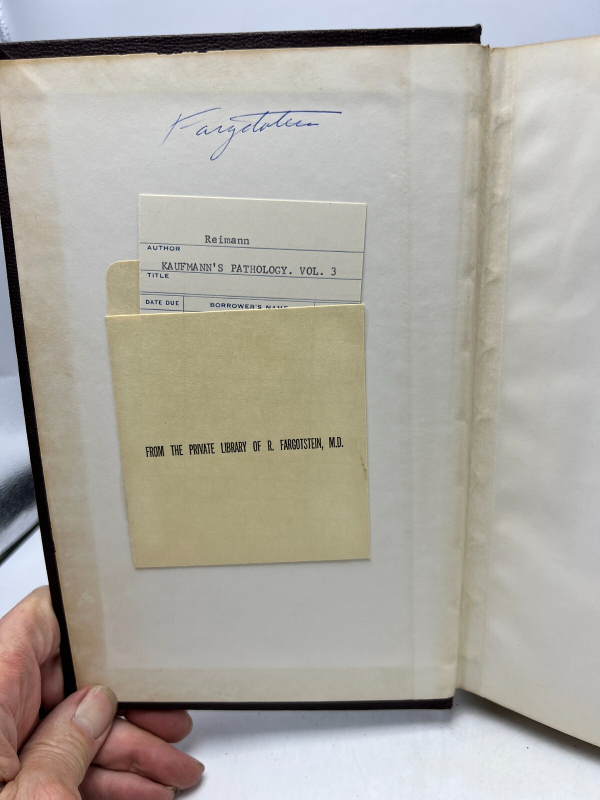 Pathology for Students and Practitioner&rsquo;s Volumes I, II, III by Kaufmann (1929,H