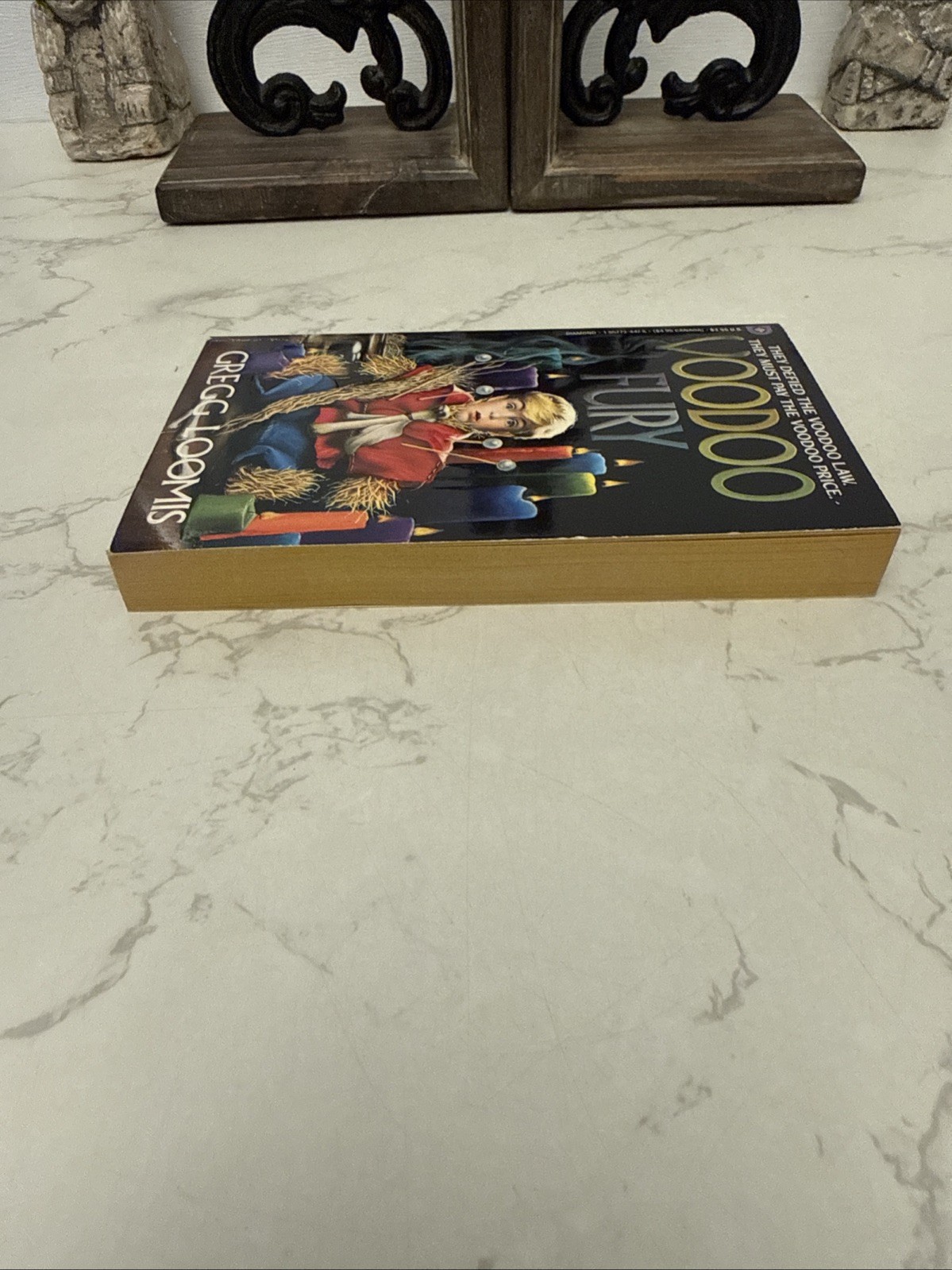 Voodoo Fury by Gregg Loomis (1991, Diamond Edition First Printing)Horror