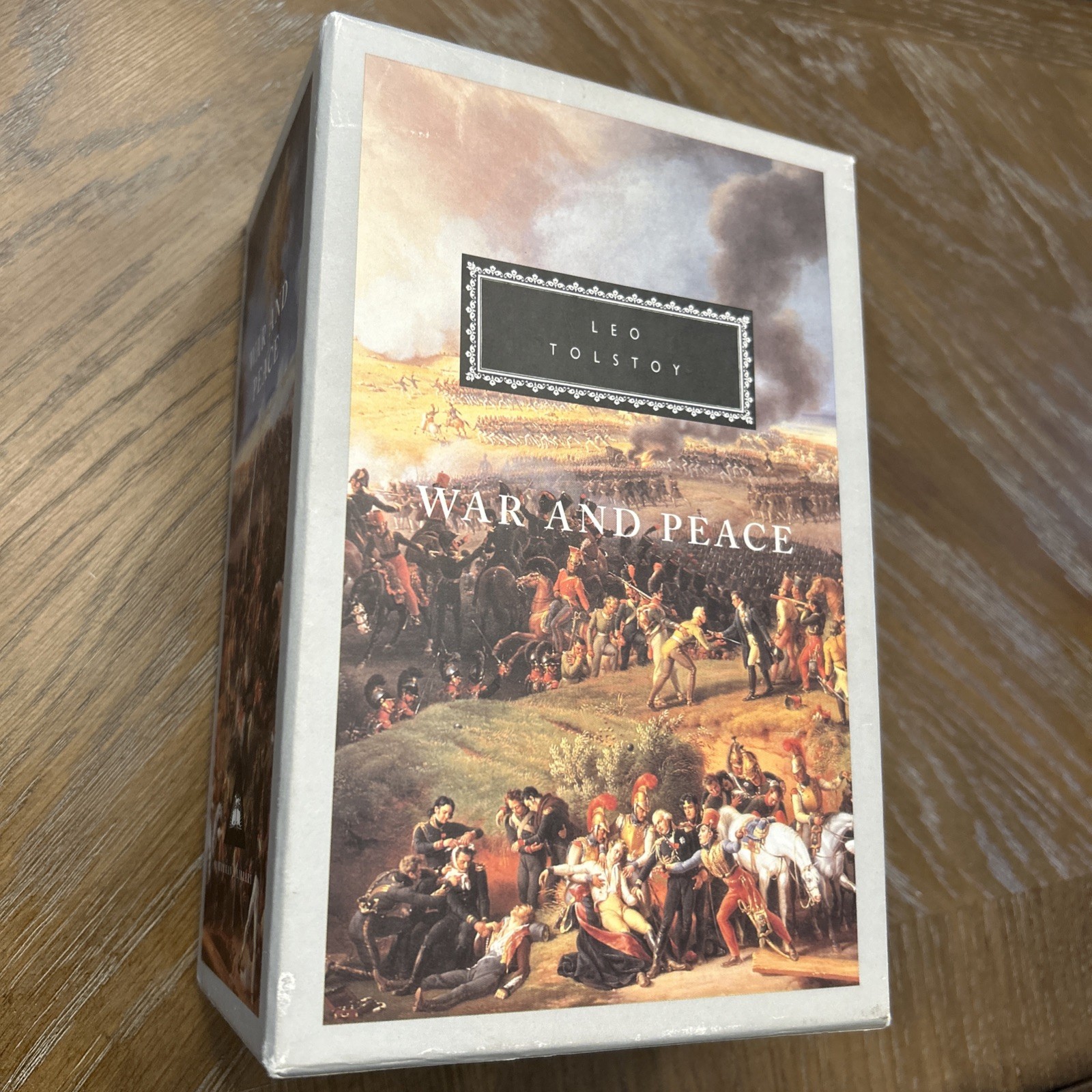 War And Peace 3 Volume Box Set Everyman&rsquo;s Library Leo Tolstoy HC Germany 1992