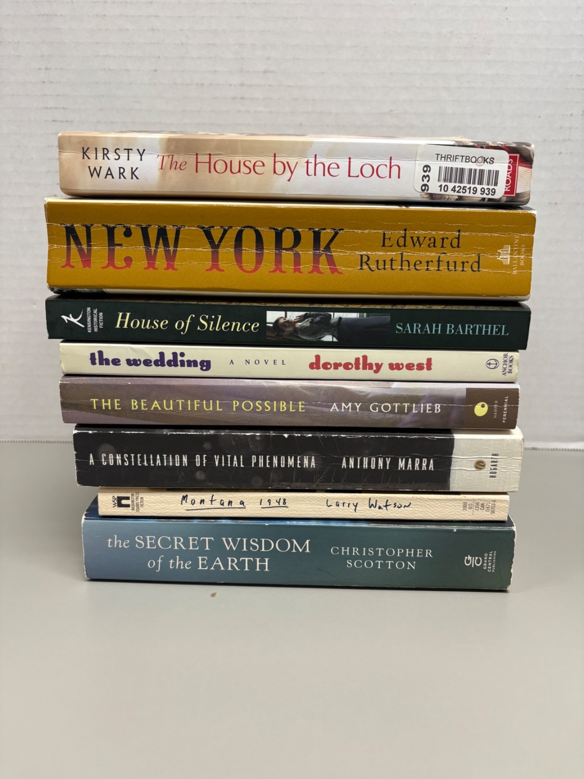 Historical Fiction Lot of 8 Trade Paperbacks (See Photos for Titles)