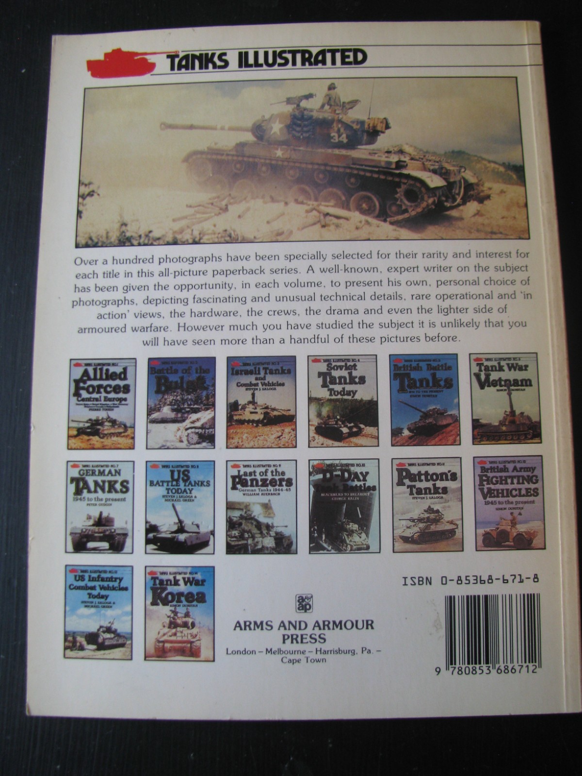 TANKS ILLUSTRATED #11 PATTON&rsquo;S TANKS S. ZALOGA VG/NN