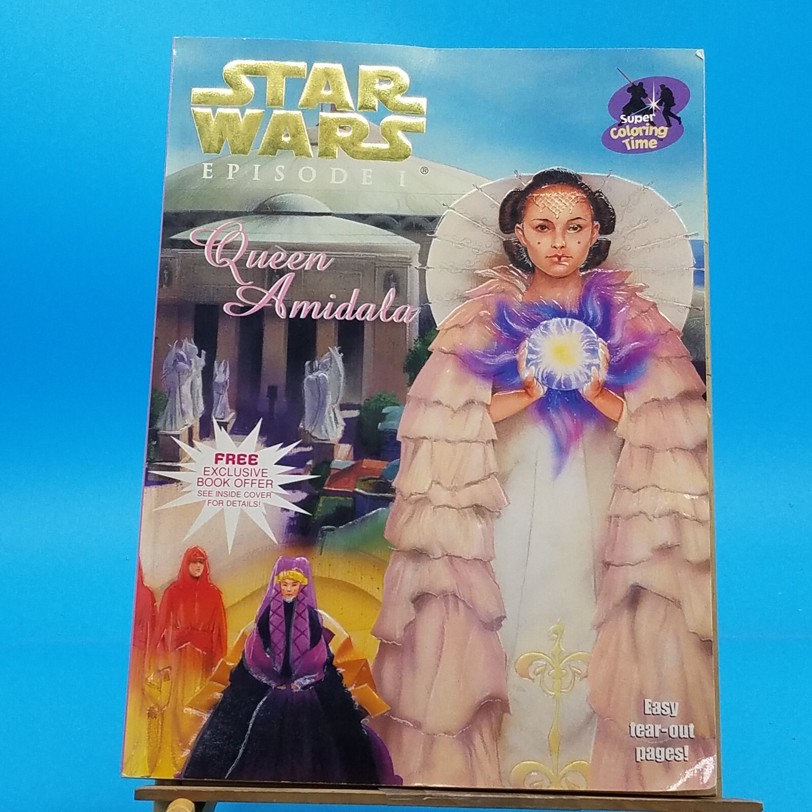 STAR WARS: Queen Amidala&rsquo;s Royal Coloring & Storybook 2000 Episode 1 – 40 Pages