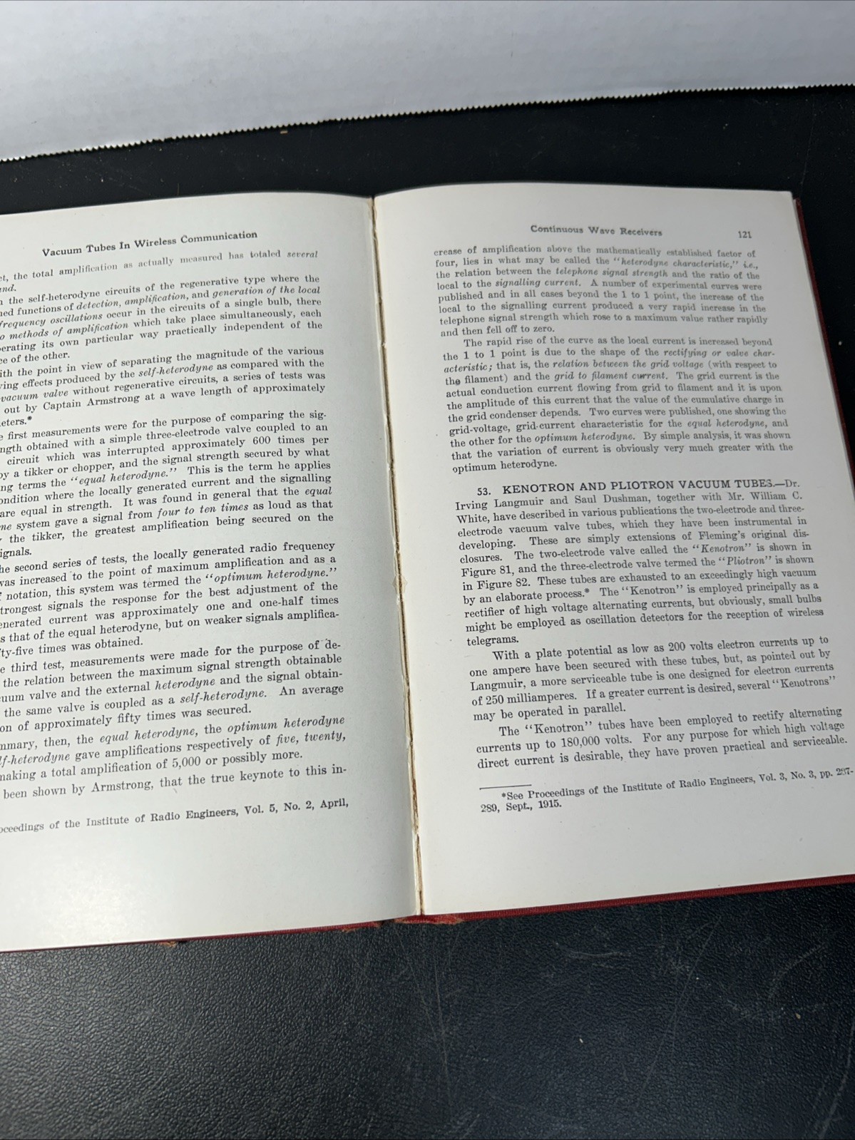 Vacuum Tubes in Wireless Communication – by Elmer E. Bucher, 1919 Book