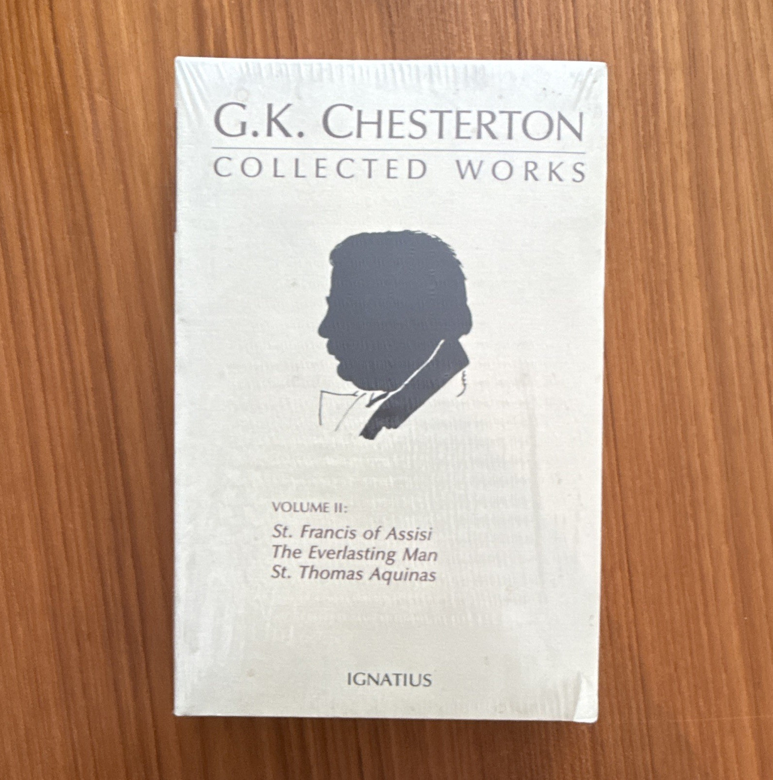 G.K. Chesterton Collected Works Vol II St. Francis/ Everlasting Man HC Eng