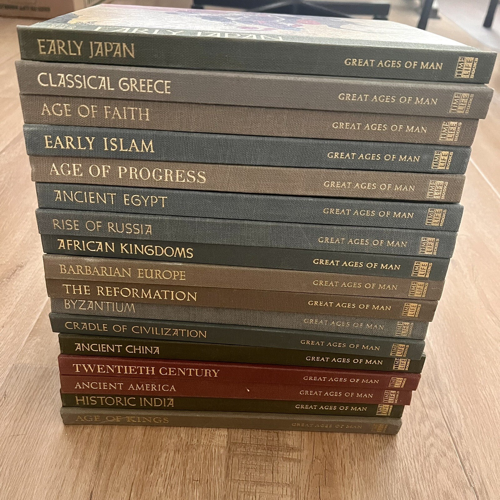 Vtg 60&rsquo;s GREAT AGES OF MAN 17 Volumes Time Life Books HC Mint (ask For Single)