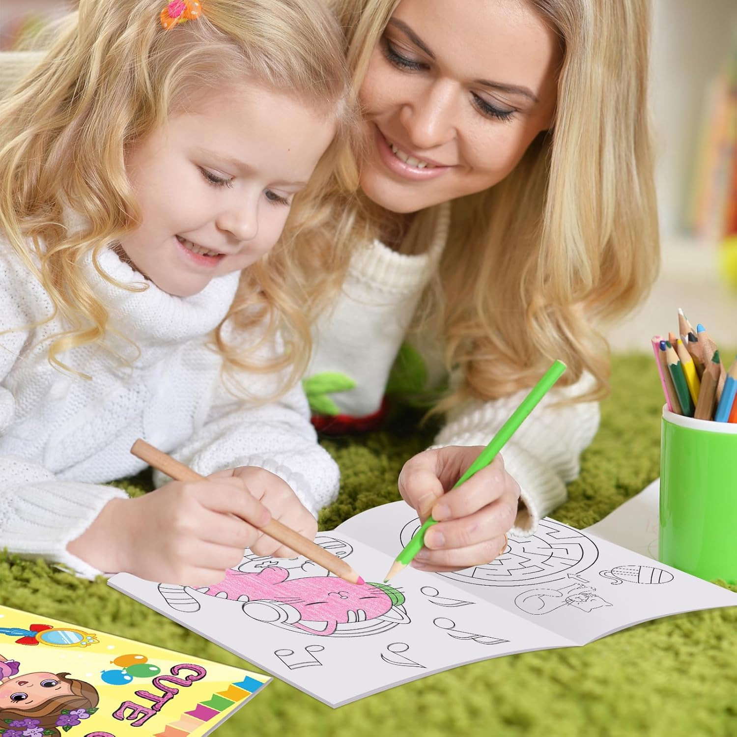 20 Pcs Small Coloring Books for Kids Ages 4-8(5.1*6.7in), Bulk Coloring Books fo