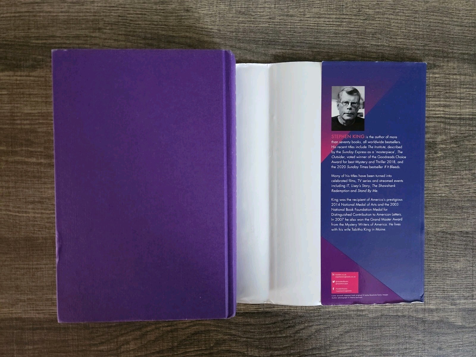 Stephen King BILLY SUMMERS UK Collector&rsquo;s Edition Hardcover Hodder Special Cover