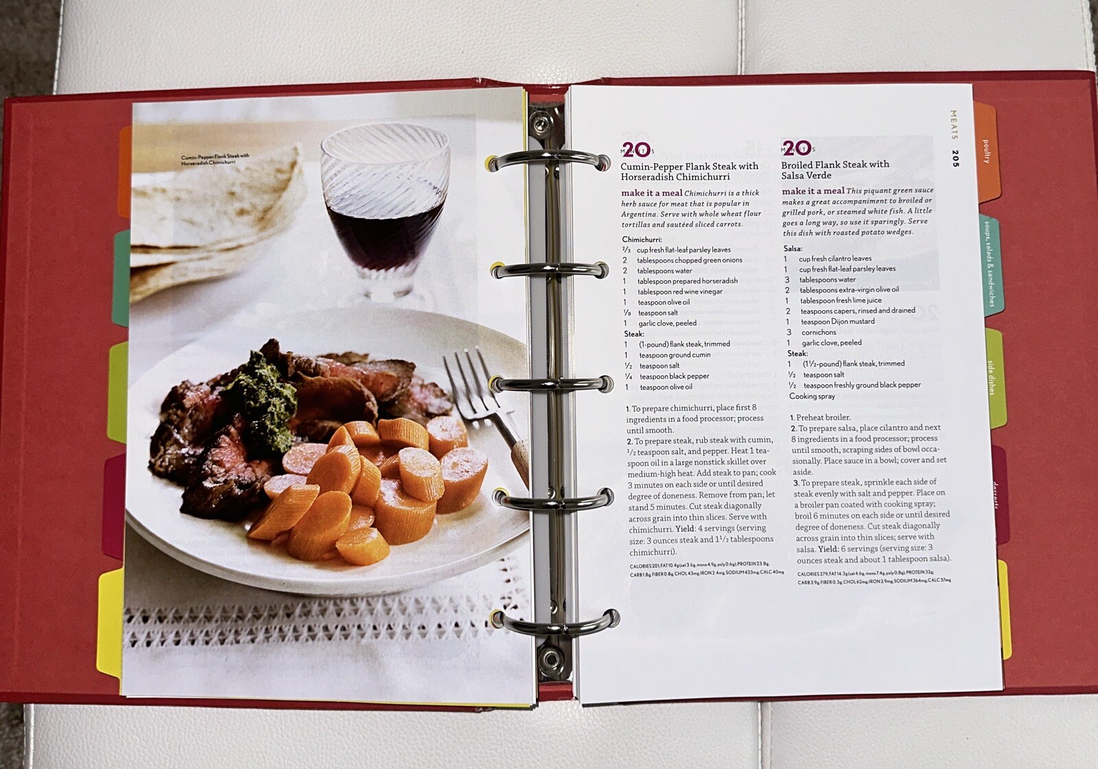 Cooking Light – Complete Meals In Minutes- Hardcover-Spiral