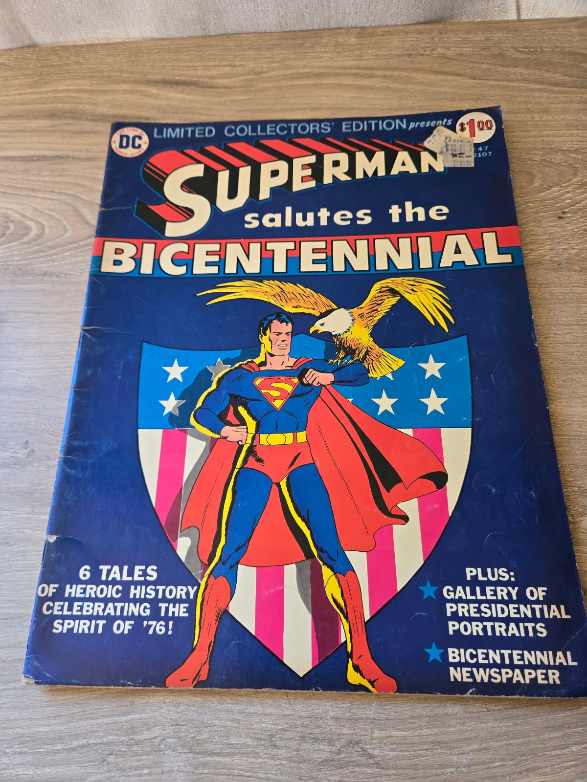 Limited Collectors&rsquo; Edition SUPERMAN SALUTES THE BICENTENNIAL