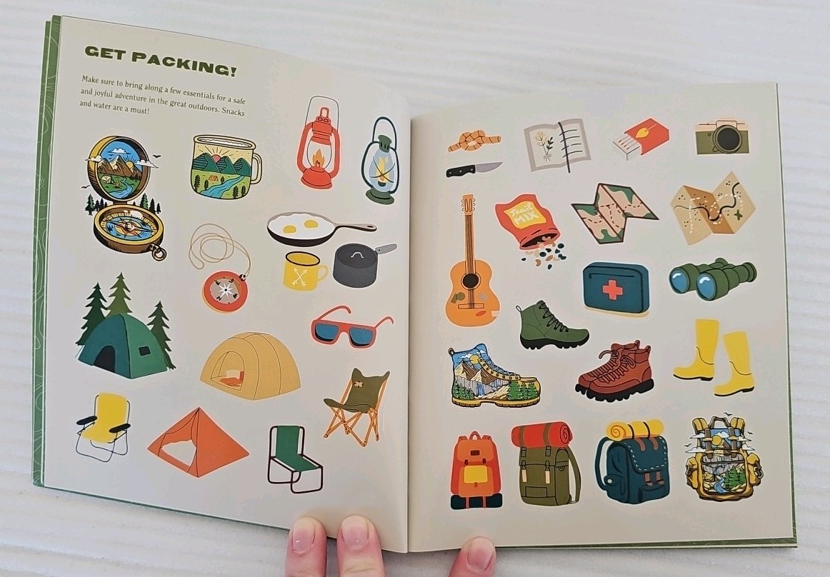 The National Parks Traveler&rsquo;s Companion Journal and Sticker Book Paperback NEW