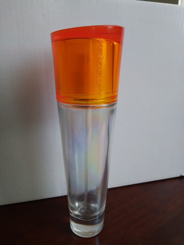 Vintage Velocity Eau De Parfum by Mary Kay Empty 1.7oz 50ml Bottle 6&Prime; Tall