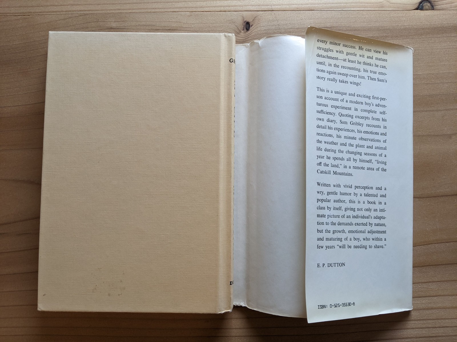 My Side of the Mountain – Hard Cover – Dust Jacket – Newbery Honor Medal – VTG