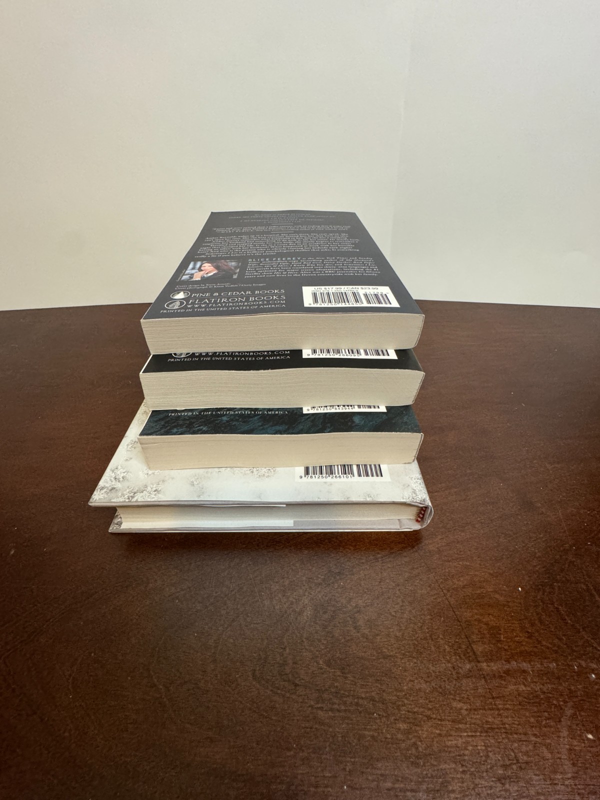 Alice Feeney 4 Book Bundle Thriller Set Daisy Darker Rock Paper Scissors NEW