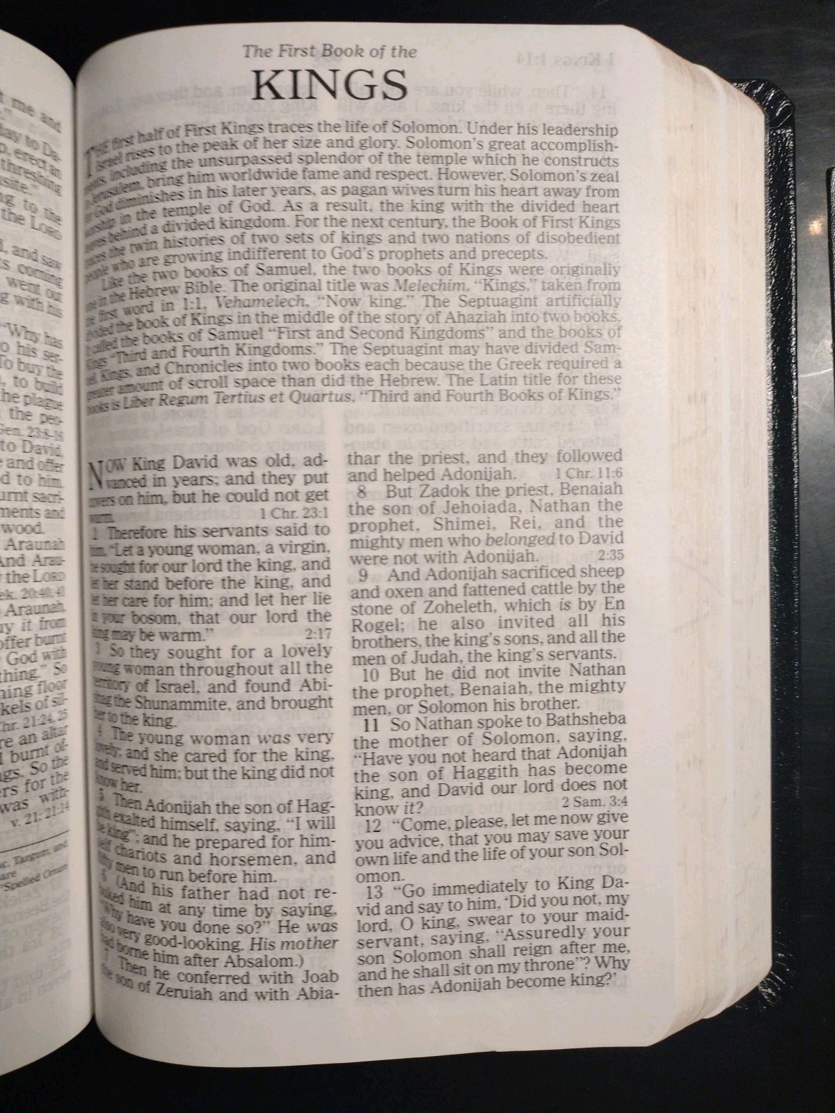 The Holy Bible Prophecy Study Edition. Nelson. 2008. Genuine Leather (8.5&Prime; x 6&Prime;)