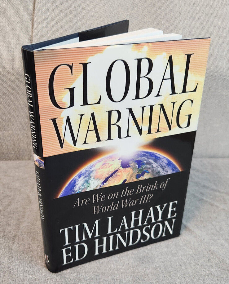 Global Warning Brink Of World War III Tim Lahaye Hardcover Book 9&Prime; x 6&Prime; x 1&Prime; NEW