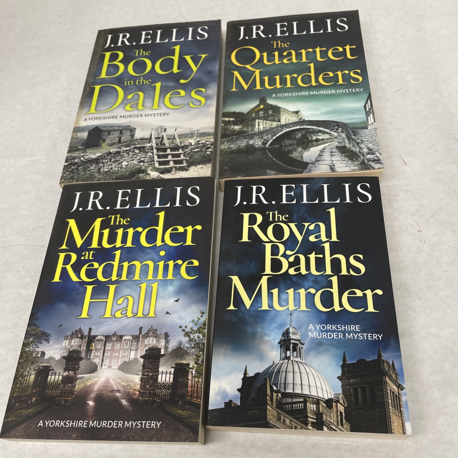 J.r. Ellis First 4 of Yorkshire Murder Mysteries (See Photos for Titles)