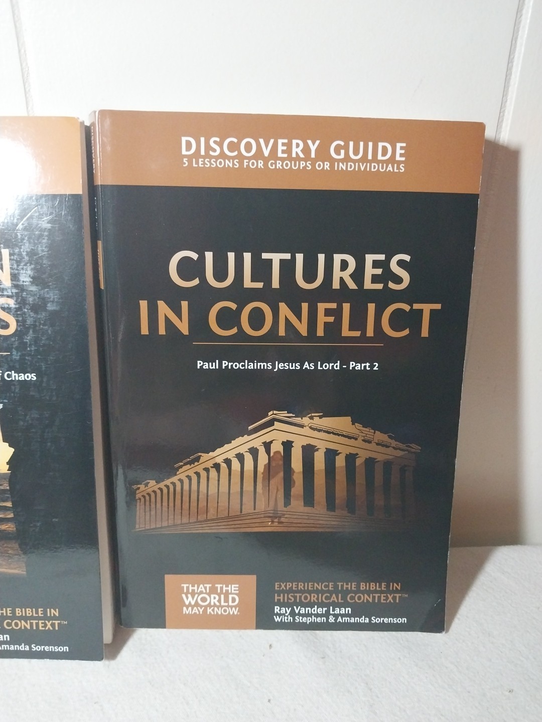 Discovery Guides 14,16 Ray Vander Laan Books Mission Jesus, Cultures In Conflict