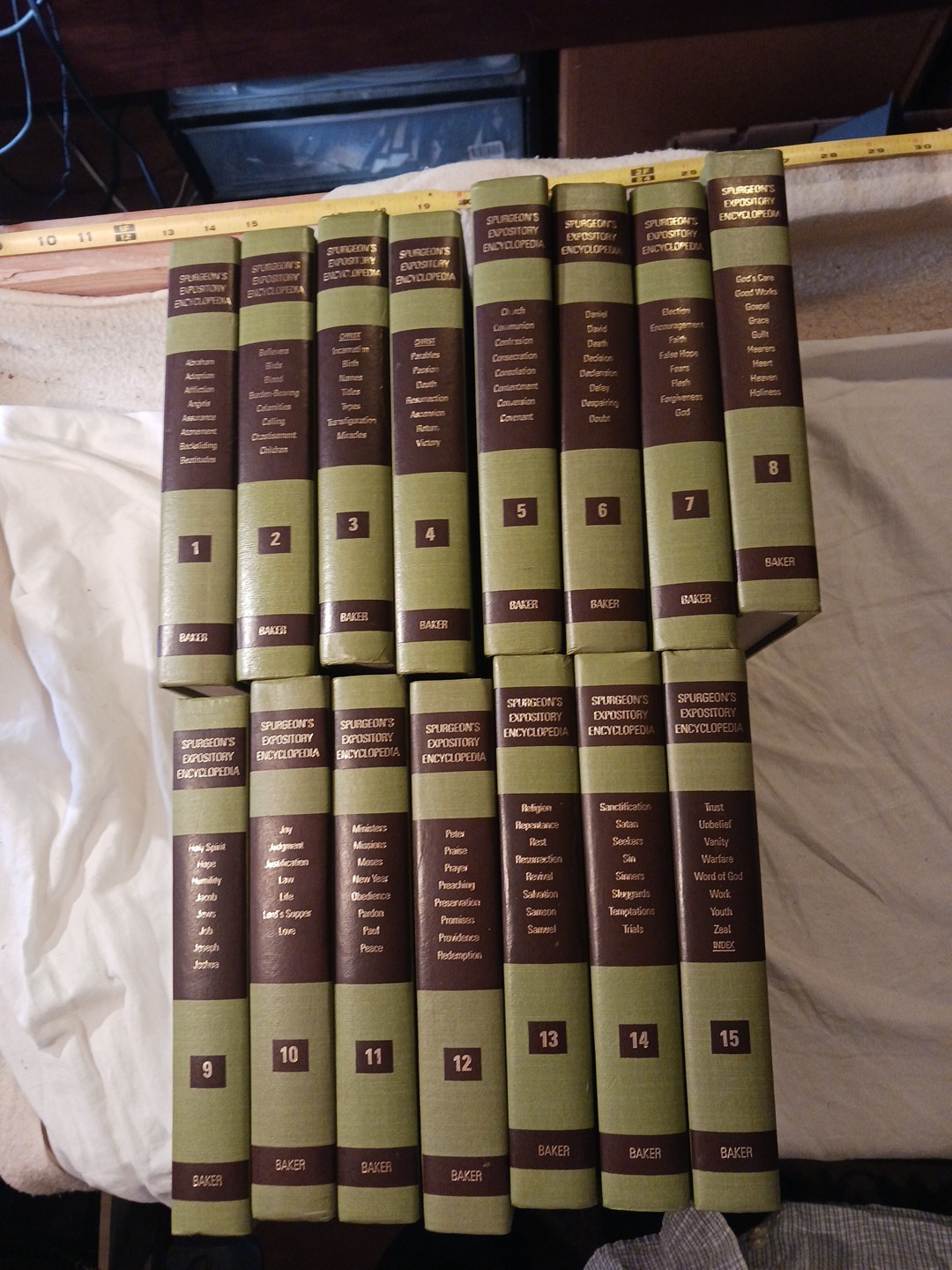 Spurgeon&rsquo;s Expository Encyclopedia in 15 volumes, Baker book house 1984 #S7