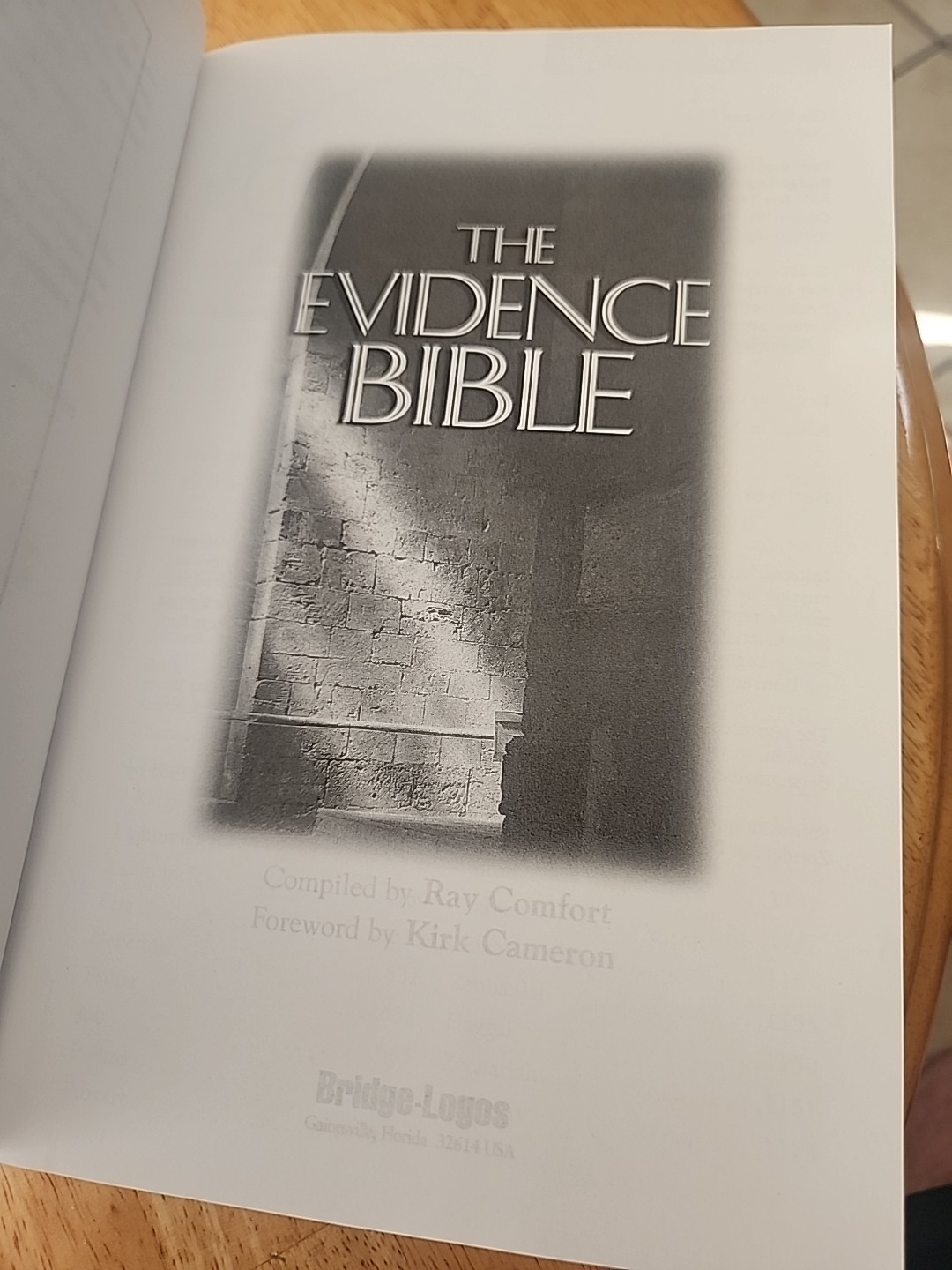 The Evidence Bible – Ray Comfort 2003 Bridge Logos Paperback