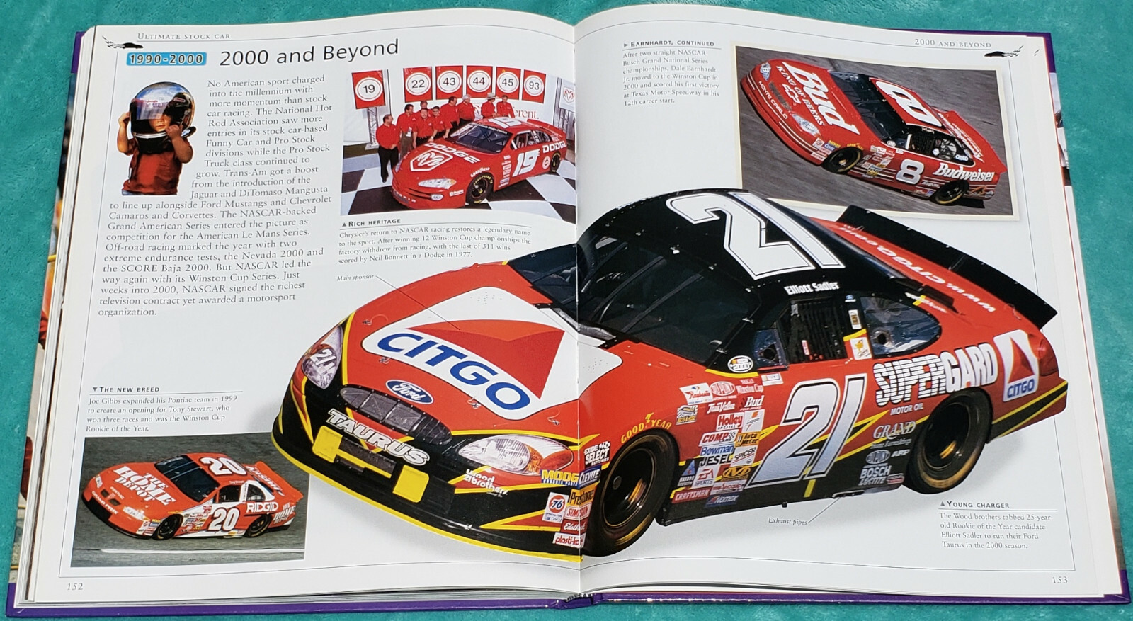 Ultimate Stock Car 2000 Hardcover By Bill Center 190 Pages Of Stock Car History
