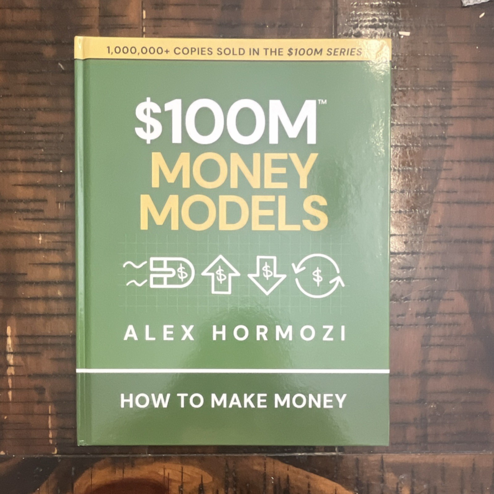 $100M Money Models by Alex Hormozi Hardcover Business Money Nonfiction