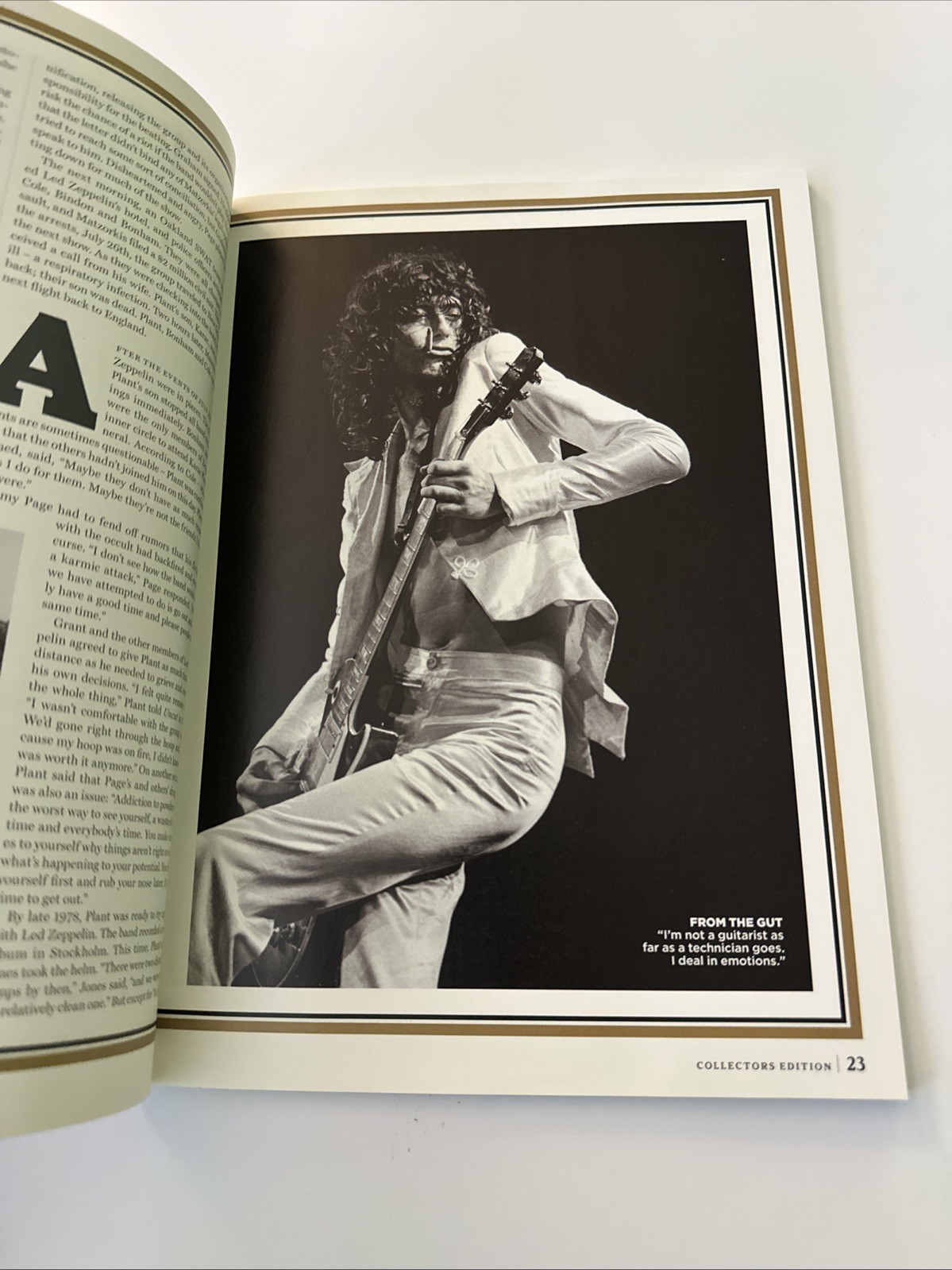 LED ZEPPELIN -ROLLING STONE COLLECTOR&rsquo;S EDITION MAGAZINE – « INSIDE THEIR MUSIC »