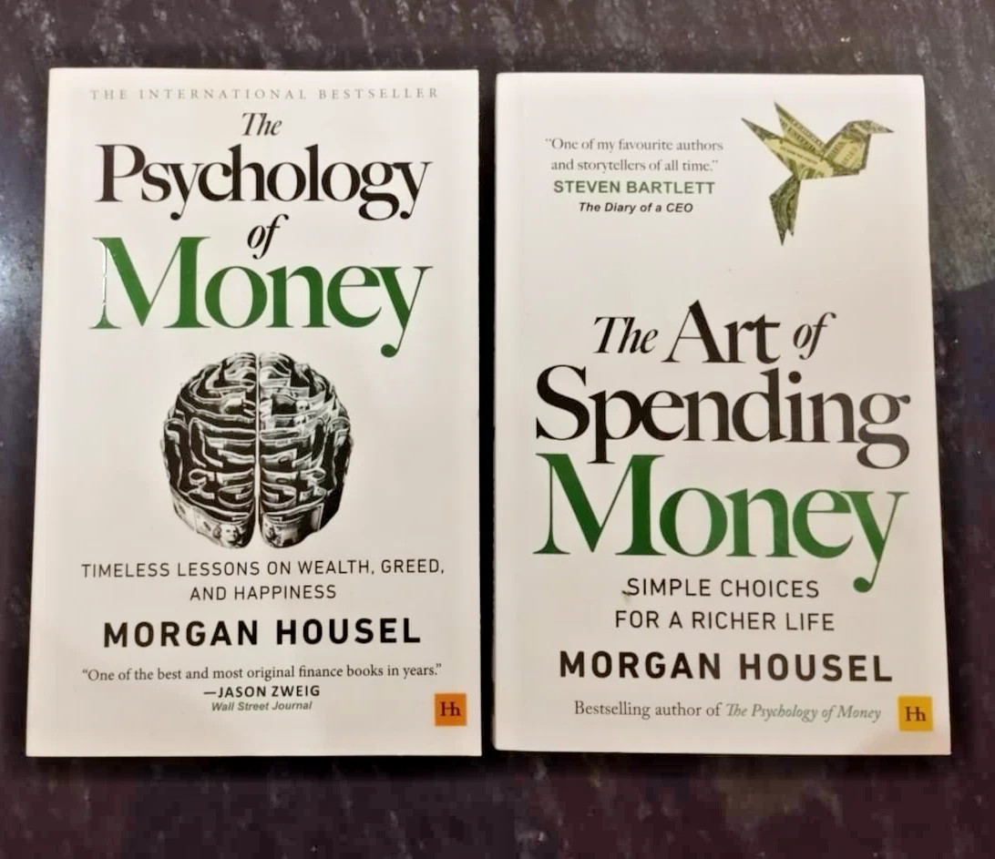 2 book set The Art of Spending Money & Psychology of Money Free Ship USA ITEM