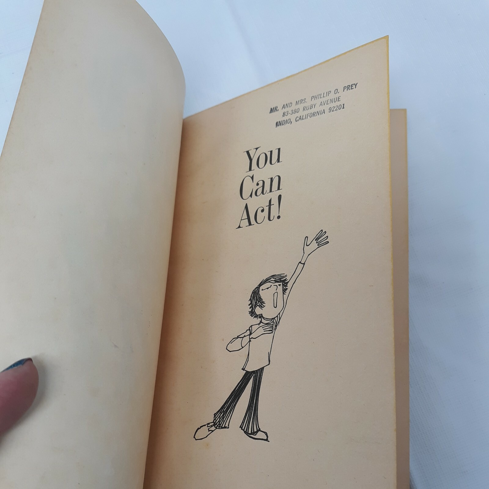 You Can ACT! by Lewy Olfson 1970 Paperback RARE