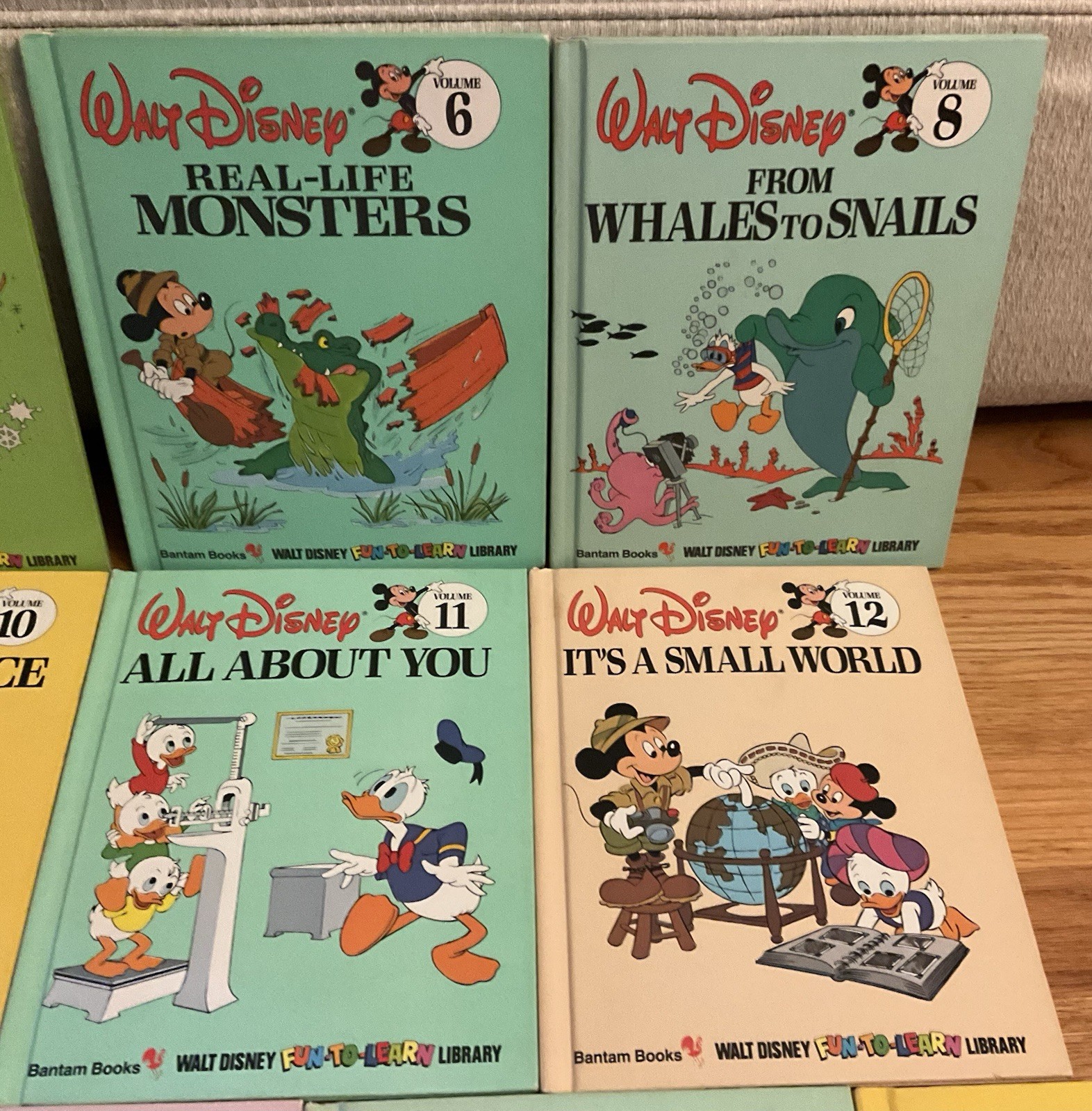 Lot 13 Walt Disney Fun To Learn Library Children&rsquo;s Books 2, 4, 6, 8-15, 18, 19