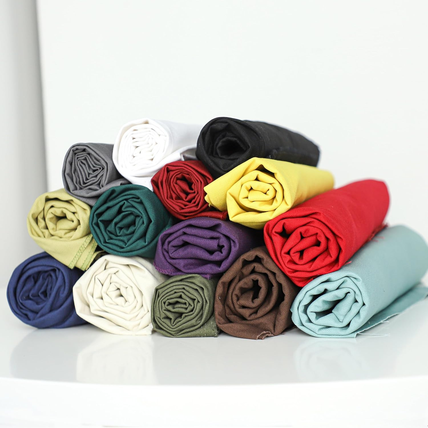Canvas Fabric by the Yard, 59 » Wide, 10Oz Premium Natural Cotton Duck Canvas Fa