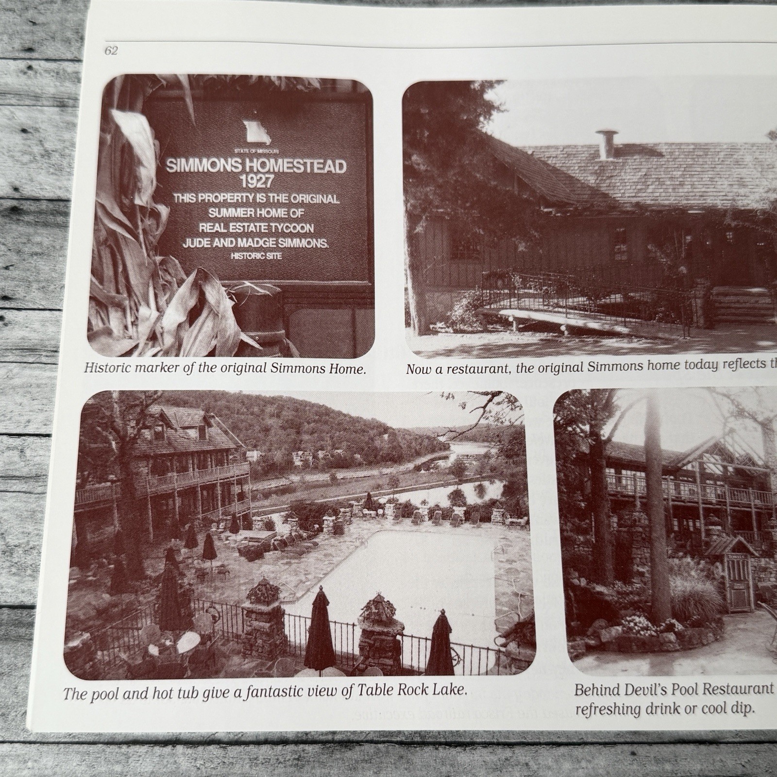 Devil&rsquo;s Pool A History of Big Cedar Lodge Ozarks Ridgedale Missouri 1995