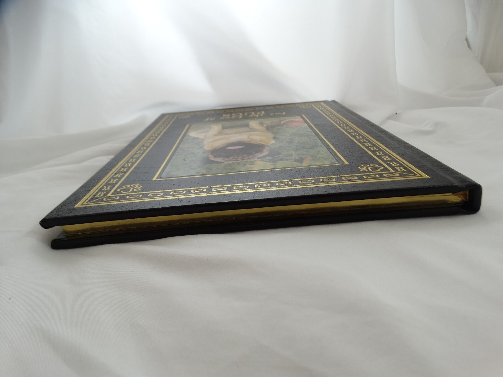 For The Love Of Pugs Book By Robert Hutchinson 1998 Gold Gilt Browntrout Publish