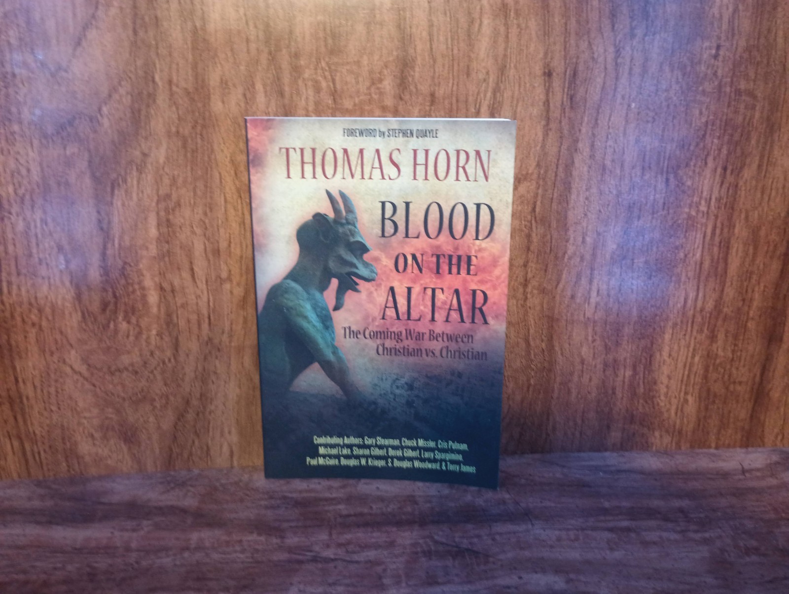 Blood on the Altar by Thomas Horn (2014, Trade PB) Defender Publishing VG