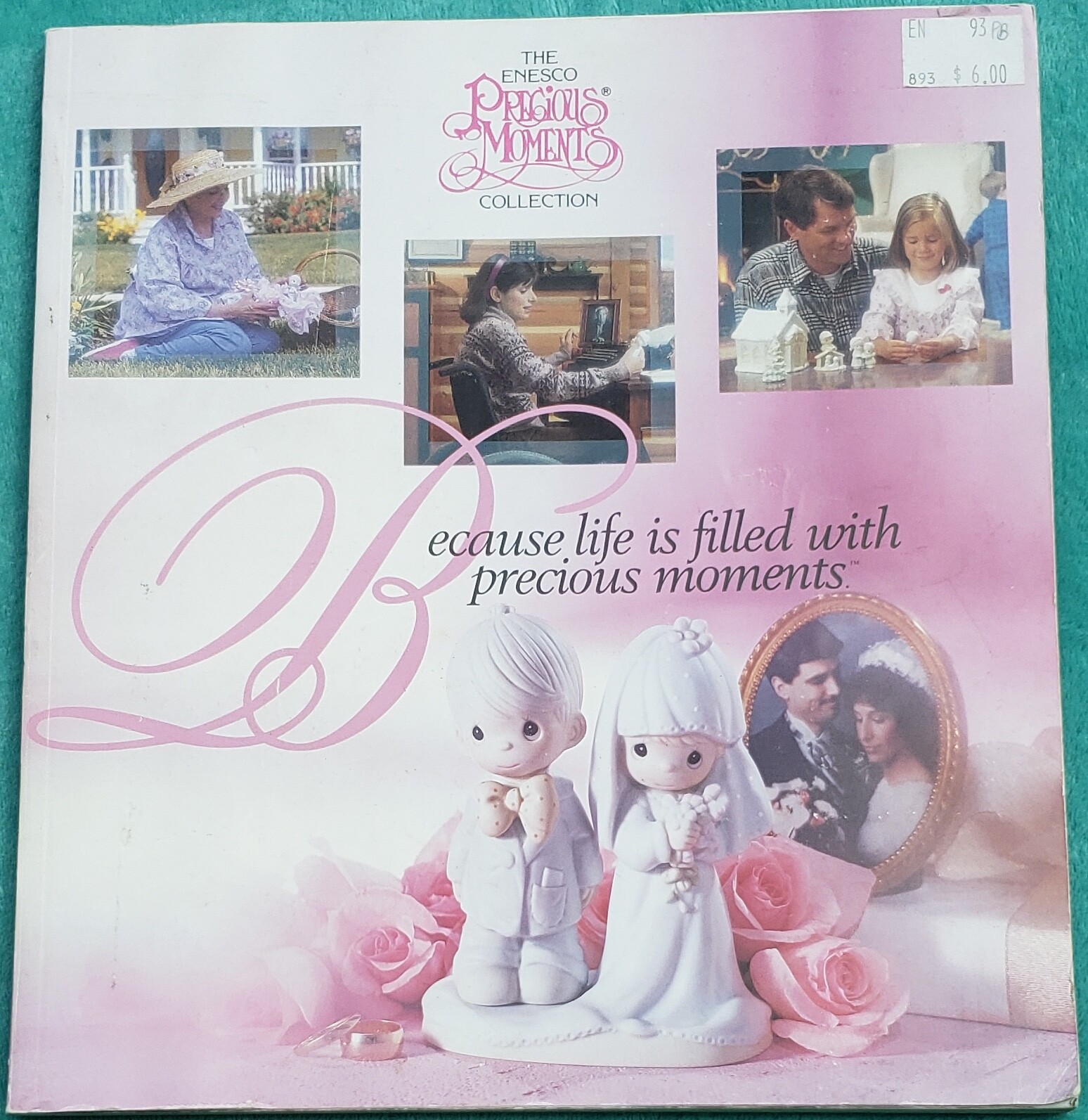 15th Anniversary Enesco Precious Moments Collection Jumbo Giftbook 156 Pages