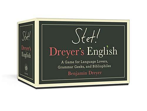 STET! Dreyer&rsquo;s English: A Game for Language Lovers, Grammar Geeks, and Biblio…