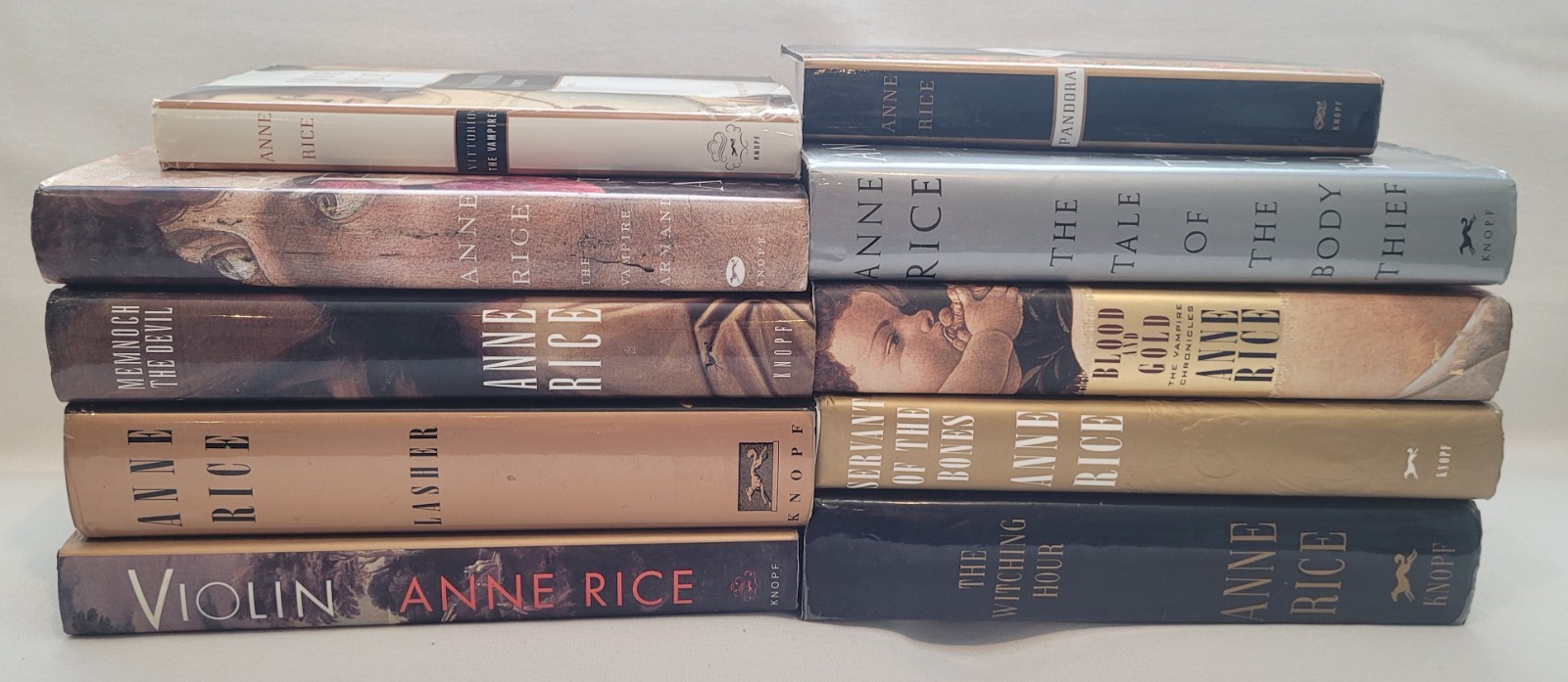 Lot of Horror Books by Author Anne Rice – U PICK 1 or more, many 1st&rsquo;s, HBs