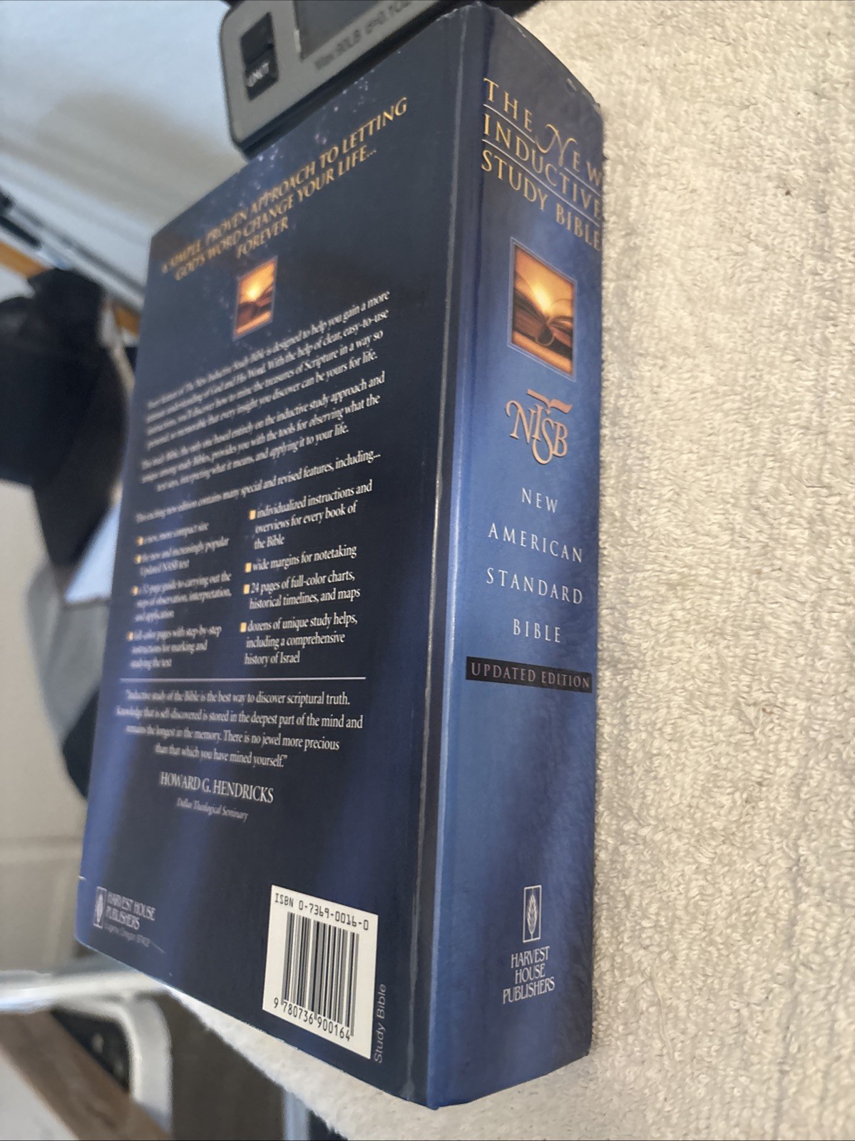 NASB Inductive Study BIBLE 2000 Hardcover 1995 Text Kay Arthur Color