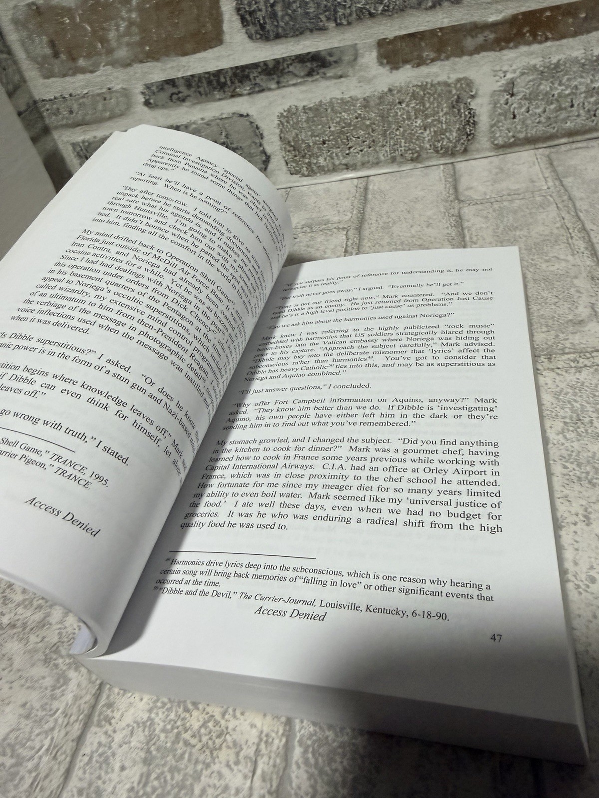 Access Denied For Reasons of National Security by Cathy O&rsquo;Brien – SIGNED!