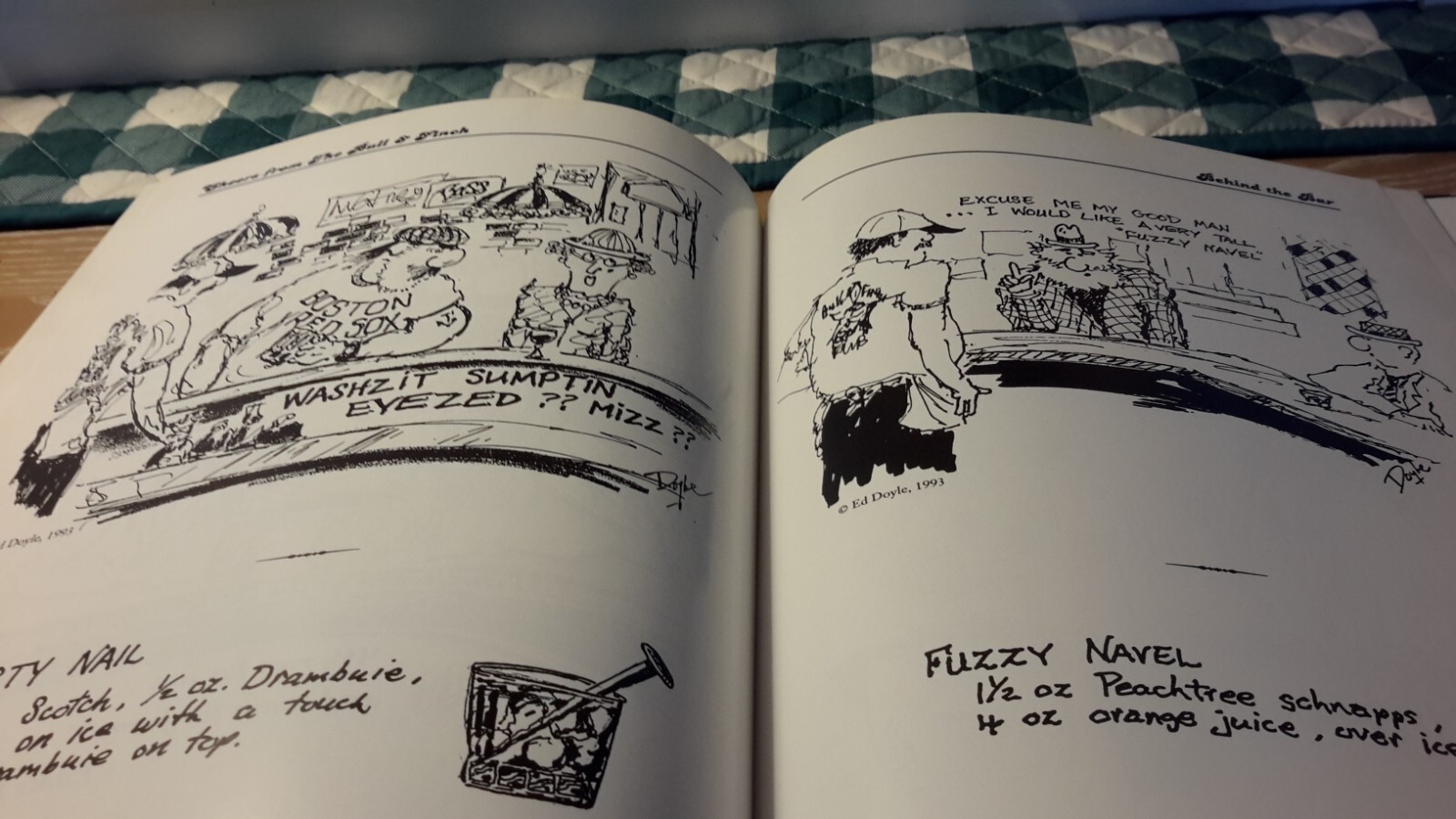 Autographed by Steven Prati 1st Edition « Cheers From The Bull & Finch Pub » 1993