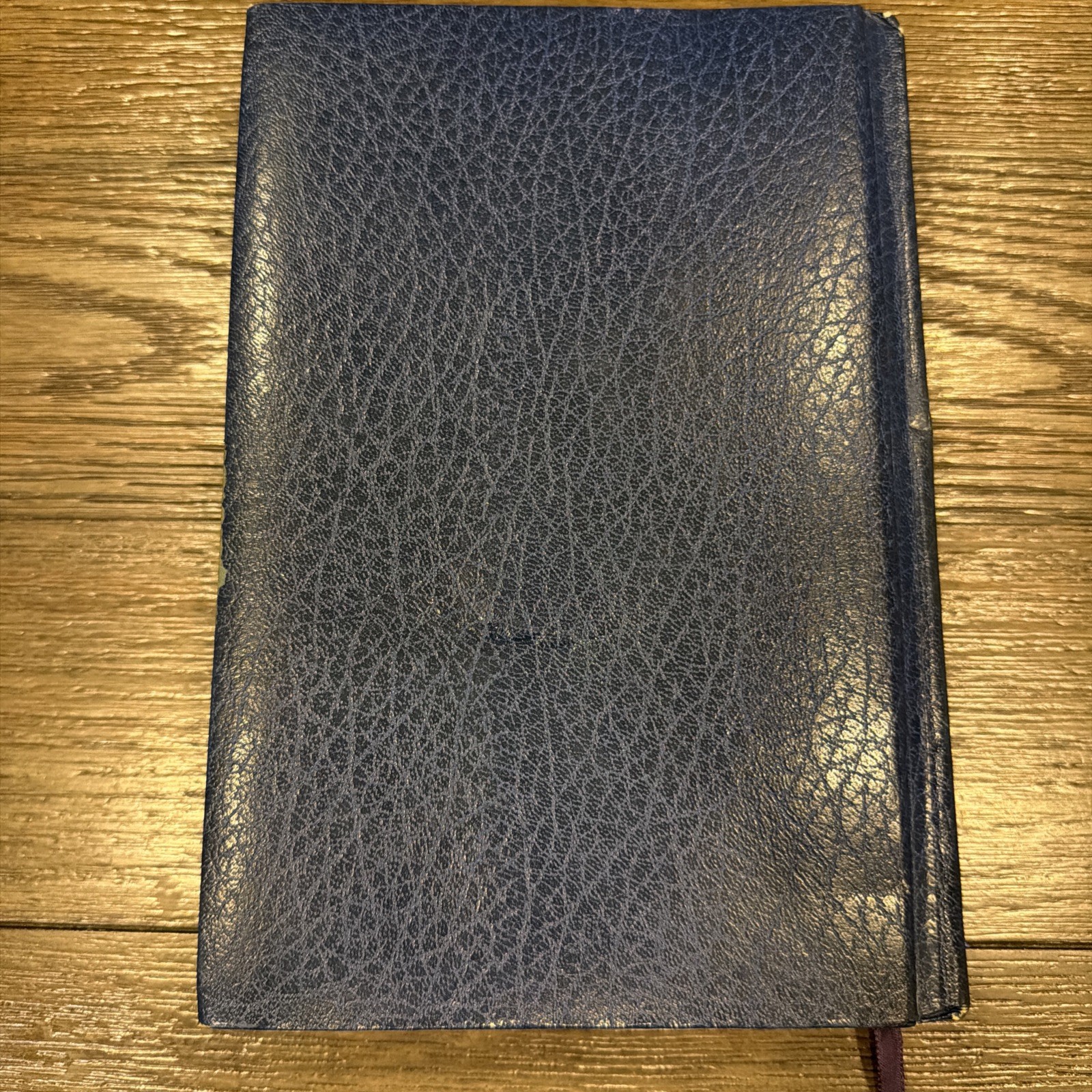 Vintage 1976 Thomas Nelson KJV Holy Bible Giant Print Reference Red Letter Blue